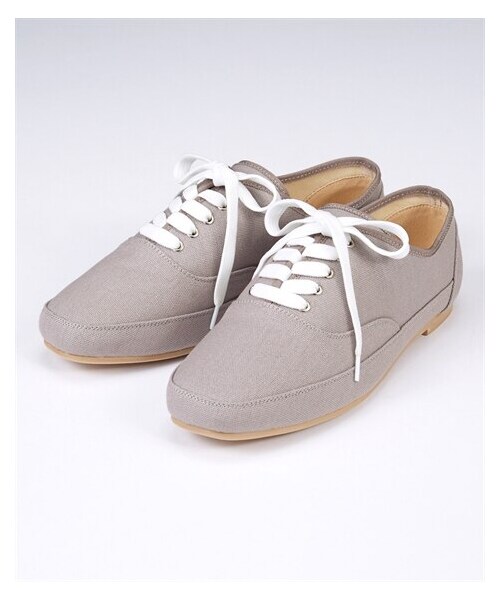 nissen（ニッセン）の「【ゆったり幅広】やわらかレースアップスニーカー（ワイズ４Ｅ）（スニーカー・メンズ・黒/グレー/ベージュ系/アイボリー・M=23.0~23.5cm/4E/L=24.0~24.5cm/4E/LL=25.0~25.5cm/4E/3L=26.0~26.5cm/4E）」の15枚目の写真