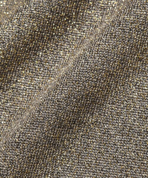 ADAM ET ROPE'（アダムエロペ）の「ラメルーズトレンカ（レギンス/スパッツ・レディース・グレー/ダークブラウン・F）」の9枚目の写真