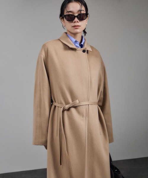 ピュアカシミヤナロートレンチコート