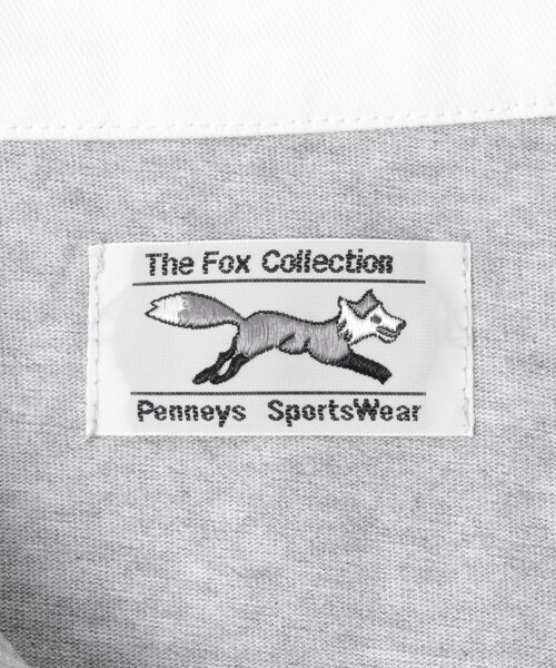 URBAN RESEARCH DOORS(アーバンリサーチドアーズ)の「THE FOX ラガーシャツ(Tシャツ/カットソー・メンズ・ASH GRAY/CHARCOAL・M/L)」の9枚目の写真