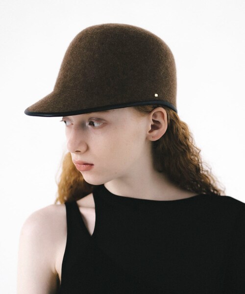 URBAN RESEARCH（アーバンリサーチ）の「IRIS47　seek cap（キャップ・レディース・BLACK/BROWN/GRAY・-）」の10枚目の写真
