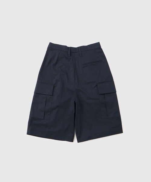ADAM ET ROPE'（アダムエロペ）の「【CAMIEL FORTGENS/カミエル フォートヘンス】CARGO SHORTS COTTON SUITING（スラックス・メンズ・ダークブラウン/ネイビー・S/XS）」の15枚目の写真