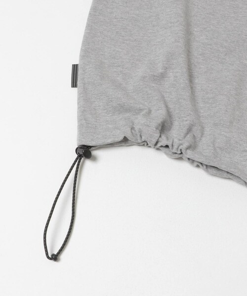 URBAN RESEARCH（アーバンリサーチ）の「SFC　SUPER BIG SS TEE w/ DRAWSTRINGS（Tシャツ/カットソー・メンズ・GREY M/WHITE/BLACK・M/L/XL/XXL）」の18枚目の写真