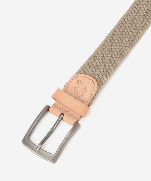 Saturdays NYC(サタデーズ ニューヨークシティ )の「ELASTIC MESH BELT(ベルト・メンズ・ブラック/ベージュ・F)」の8枚目の写真