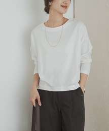 URBAN RESEARCH DOORS（アーバンリサーチドアーズ）の「コットンバックタック長袖プルオーバー（Tシャツ/カットソー）」