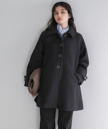 URBAN RESEARCH ROSSO WOMEN | ブークレステンカラーミドルコート(ステンカラーコート)