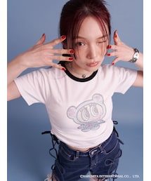 jouetie（ジュエティ）の「【ANGELBLUE×jouetie】ドロストTシャツ（その他）」