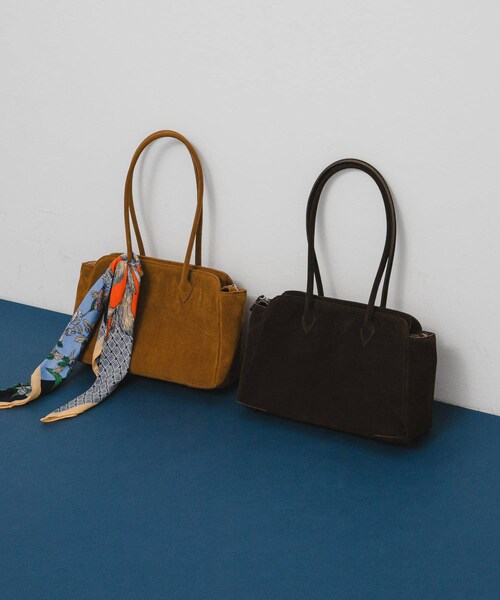 KBF（ケイビーエフ）の「ロングショルダーボストンBAG（ボストンバッグ・レディース・CAMEL/D.BROWN・one）」の12枚目の写真