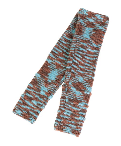 PAMEO POSE（パメオポーズ）の「Fancy Leg Warmers（ソックス/靴下・レディース・ブラック/オレンジ/ブルー・F）」の2枚目の写真