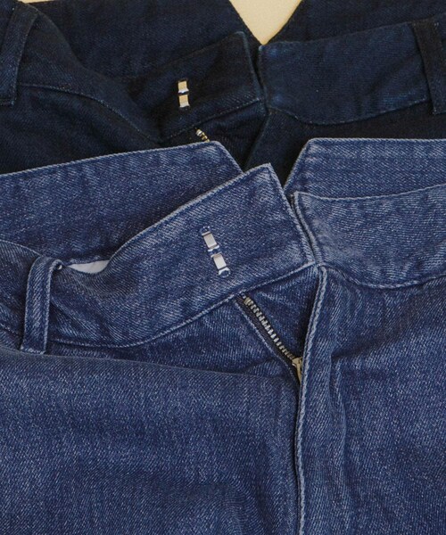 LAATO（ラート）の「denim wide pants（デニムパンツ・レディース・デニム/ミッドナイト・S/M/TALL）」の10枚目の写真