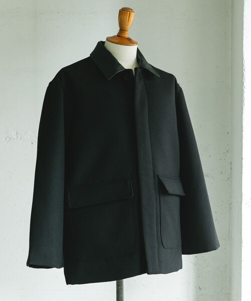 URBAN RESEARCH DOORS(アーバンリサーチドアーズ)の「ウールブレンドカバーオール(カバーオール・メンズ・CHECK/BROWN/BLACK・M/L)」の14枚目の写真