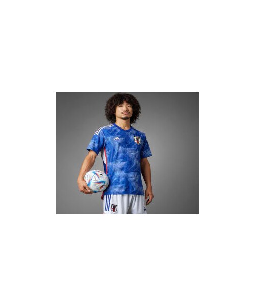 adidas（アディダス）の「サッカー日本代表 2022 ホーム オーセンティック ユニフォーム （トップス・メンズ・ブルー・J/XS/J/S/J/M/J/L/J/XL/J/2XL/J/3XL/J/2XS/XS/S/M/L/XL/2XL/3XL/4XL/5XL/6XL）」の9枚目の写真