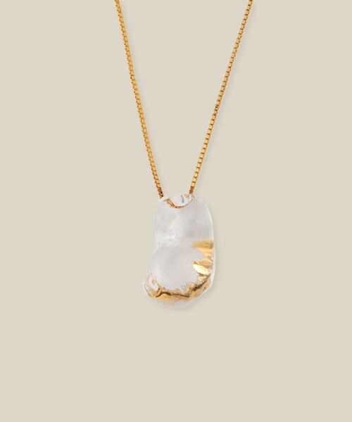 ROPE'（ロペ）の「【LUCE MACCHIA（ルーチェマッキア）】 別注 Glass Necklace（ネックレス・レディース・ゴールド/その他・F）」の9枚目の写真