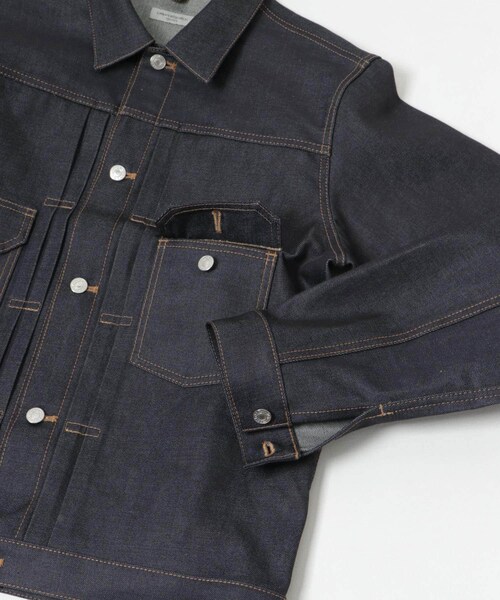 URBAN RESEARCH（アーバンリサーチ）の「SHIOTA　スーピマDENIM JACKET#BEN（デニムジャケット・メンズ・INDIGO・S/M/L/XL）」の22枚目の写真