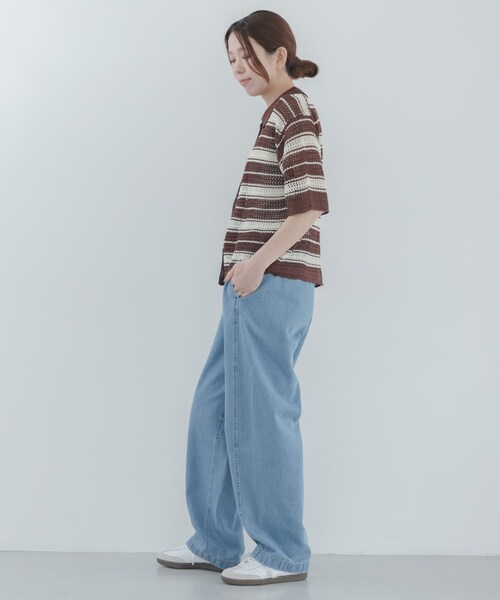 URBAN RESEARCH Sonny Label（アーバンリサーチサニーレーベル）の「イージーカーブデニムパンツ（デニムパンツ・レディース・インディゴ/L.インディゴ・36/38）」の19枚目の写真