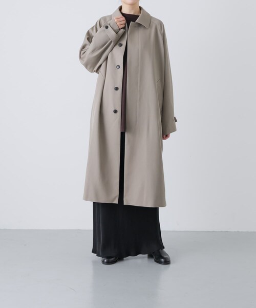 かぐれ（カグレ）の「ウーステッドウールコート（テーラードジャケット・レディース・GREGE/SAGE/NAVY・Free）」の22枚目の写真