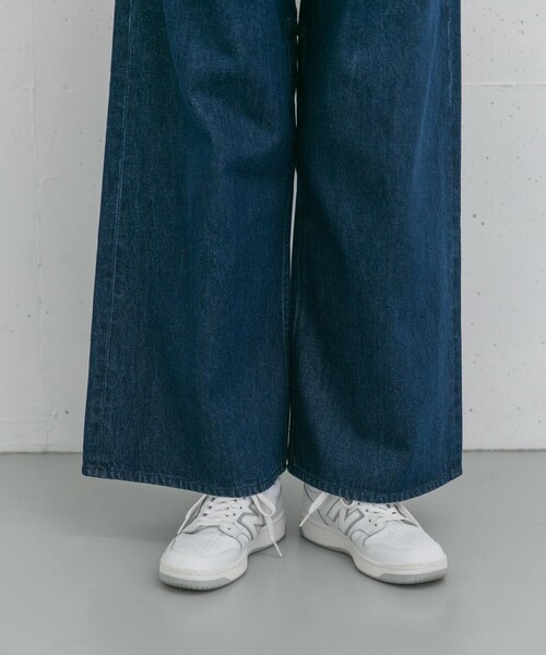 EKAL（エカル）の「バギータックデニム（デニムパンツ・レディース・O.W/USED・one/S/M）」の8枚目の写真