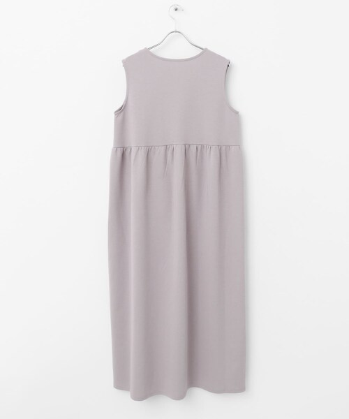 SENSE OF PLACE by URBAN RESEARCH（センスオブプレイスバイアーバンリサーチ）の「ZIPVネックカットワンピース（ワンピース・レディース・GRAY/BLACK/BEIGE・COMPACT/one）」の20枚目の写真