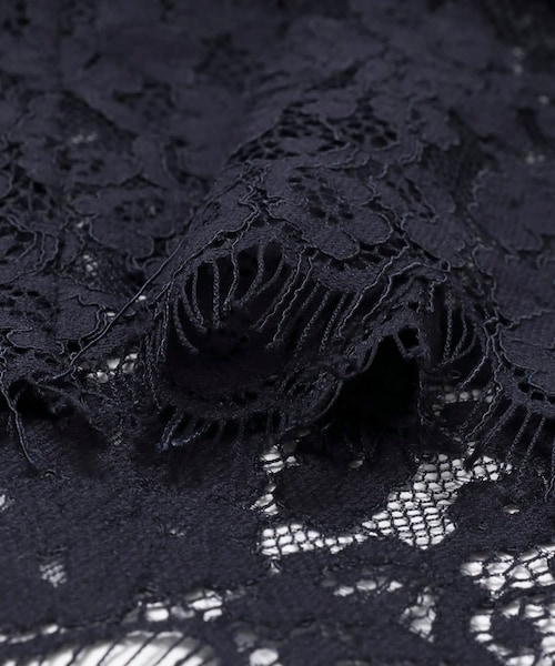 URBAN RESEARCH ROSSO（アーバンリサーチロッソ）の「レースクレリックシャツ（シャツ/ブラウス・レディース・WHITE/NAVY・Free）」の10枚目の写真