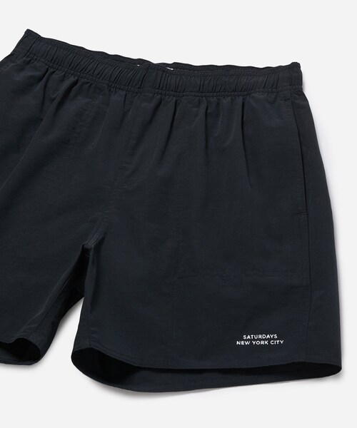 Saturdays NYC(サタデーズ ニューヨークシティ )の「TALLEY SWIM SHORT(水着・メンズ・ブラック・L/M/S/XS/XL)」の8枚目の写真