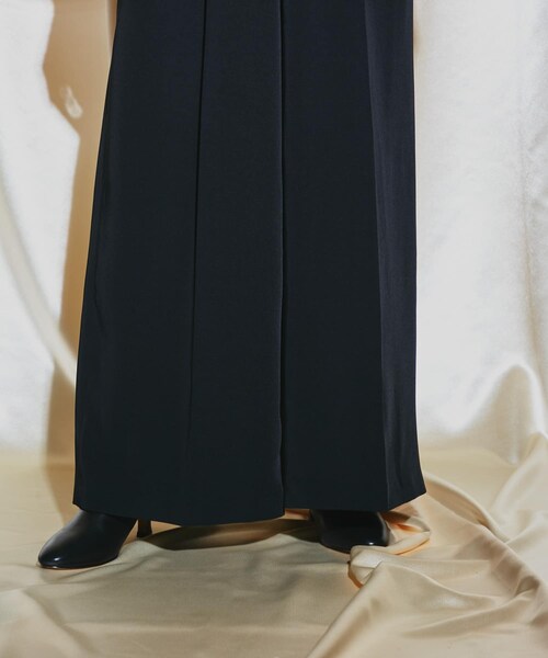 URBAN RESEARCH ROSSO（アーバンリサーチロッソ）の「ワイドパンツデザインオールインワン（サロペット/オーバーオール・レディース・BLACK/BEIGE・36/38）」の20枚目の写真