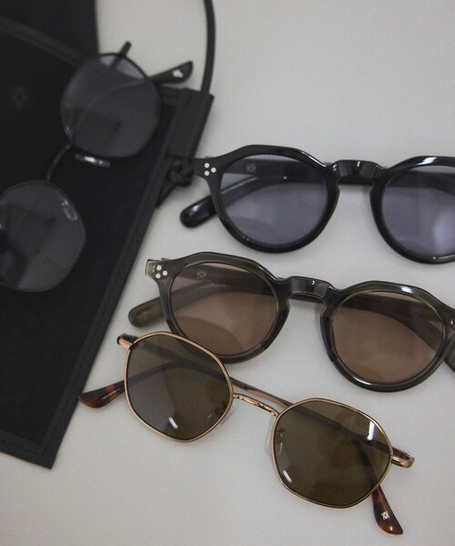 ADAM ET ROPE'（アダムエロペ）の「ケースセットクラウンフレームUVカットグラス（サングラス・レディース・ブラック/グレー・F）」の14枚目の写真