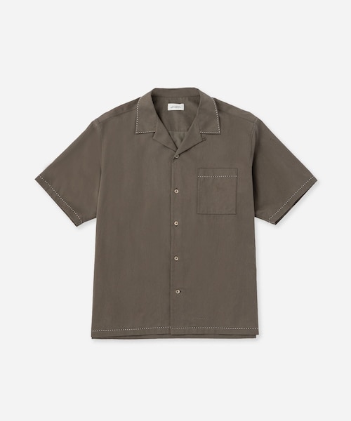 Saturdays NYC(サタデーズ ニューヨークシティ )の「Canty Stitch Color Shirt(シャツ/ブラウス・レディース・ブラック/オリーブ・L/M/S/XL)」の5枚目の写真