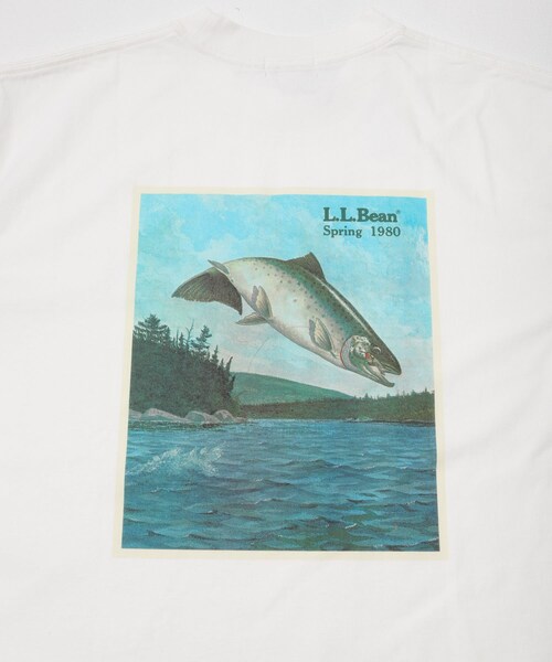 URBAN RESEARCH DOORS(アーバンリサーチドアーズ)の「L.L.Bean JAPAN EDITION 1980 SS CATALOG TROUT T-SHIRTS(Tシャツ/カットソー・メンズ・ECRU/BIRCH/NAVY/TOP VIOLET/TOP TEAL・M/L/XL)」の9枚目の写真