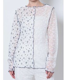 merry jenny | レースコンビメロウTOPS(Tシャツ/カットソー)