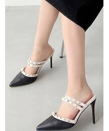 RESEXXY | スタッズミュール(パンプス)