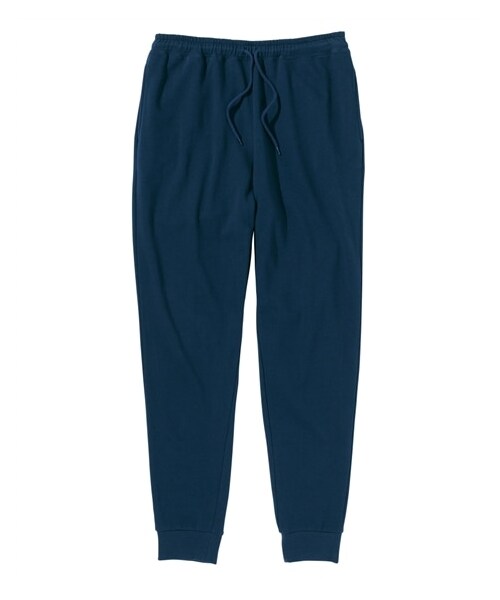 nissen（ニッセン）の「綿１００％スウェットジョガーパンツ【大きいサイズ】（パンツ・メンズ・杢ライトグレー/ブラウン/杢チャコール/ネイビー/黒・3L/4L/5L/6L/8L/10L）」の5枚目の写真