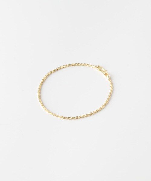 URBAN RESEARCH（アーバンリサーチ）の「GIGI　FRENCH ROPE CHAIN B（ブレスレット・メンズ・18YG・19）」の2枚目の写真