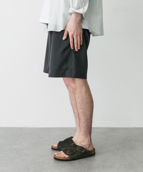 URBAN RESEARCH DOORS（アーバンリサーチドアーズ）の「『別注』GRAMICCI　Stretch Gabardine Short（その他パンツ・メンズ・CHARCOAL/BEIGE/NAVY/BLACK・S/M/L）」の21枚目の写真