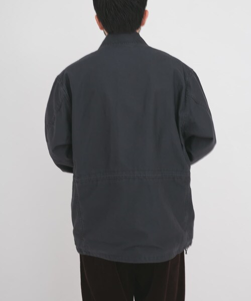 EKAL（エカル）の「nonnative　TROOPER JKT COTTON BACK SATIN VW WITH WINDSTOPPER（ブルゾン・メンズ・BLACK/OLIVE/NAVY・2/3）」の7枚目の写真