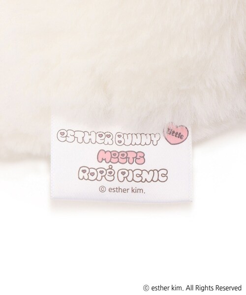 ROPE' PICNIC（ロペピクニック）の「【Esther Bunny Little meets ROPE' PICNIC】ぬいぐるみ（その他雑貨・レディース・ホワイト/ピンク・F）」の18枚目の写真