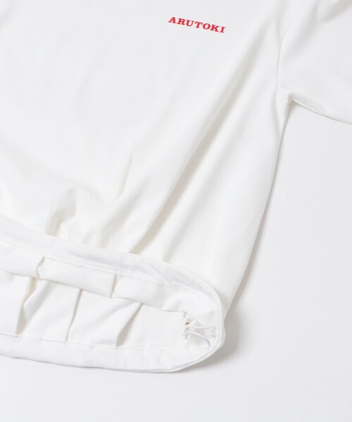 URBAN RESEARCH(アーバンリサーチ)の「551蓬莱×UR ドロストショートスリーブTシャツ(Tシャツ/カットソー・レディース・OFF/CHARCOAL/ICE BLUE・S/M/L/XL)」の14枚目の写真