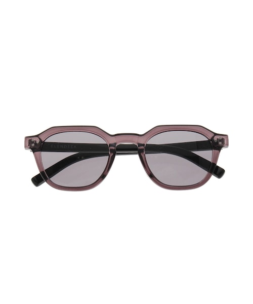 ELENDEEK(エレンディーク)の「FACET FRAME SUNGLASSES(サングラス・レディース・グレー/ブラック/ブラウン/ベージュ/ミックス・F)」の2枚目の写真