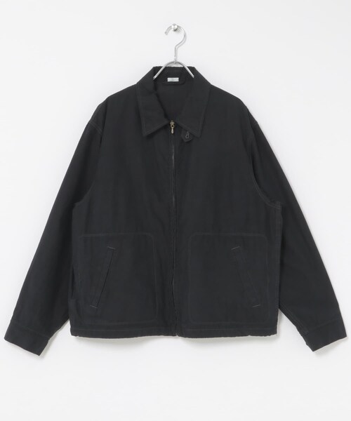URBAN RESEARCH(アーバンリサーチ)の「A PRESSE Cotton Silk Back Gabardine Coach Jacket(ブルゾン・メンズ・BLACK/ECRU・2/3)」の13枚目の写真