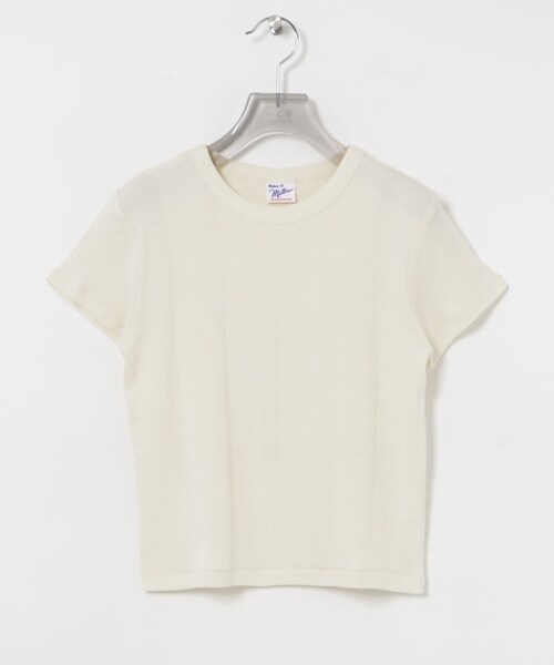 URBAN RESEARCH(アーバンリサーチ)の「『別注』Miller×URBAN RESEARCH Prib Tiny T-SHIRTS(Tシャツ/カットソー・レディース・IVORY/NVY BORDER/BLK BORDER・FREE)」の12枚目の写真