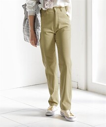 nissen | ストレッチゆるリラックスカラーデニムパンツ（ゆったりヒップ）（股下69cm）＜大きいサイズ有＞(パンツ)