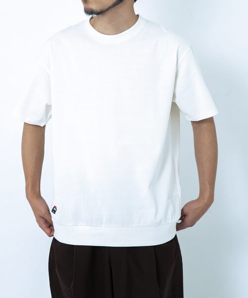 EKAL(エカル)の「『別注』NANGA×EKAL ロゴTシャツ(Tシャツ/カットソー・メンズ・ホワイト/ブラック・M/L)」の5枚目の写真