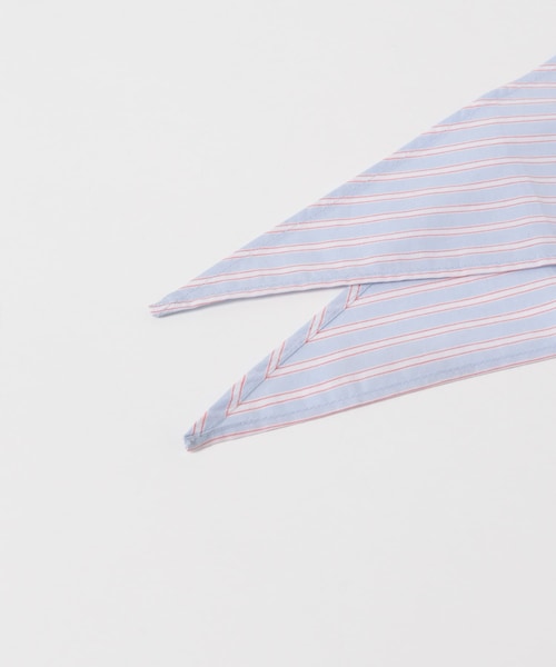 URBAN RESEARCH（アーバンリサーチ）の「スカーフ付きワイドショートシャツ（シャツ/ブラウス・レディース・SAX/STRIPE・Free）」の14枚目の写真