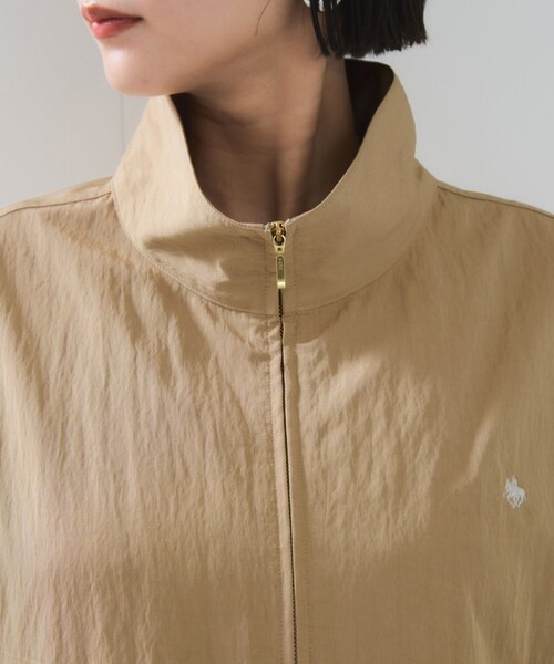 VIS(ビス)の「【POLO BCS】VIS別注スタンドネックバルーンブルゾン/WEB限定(ブルゾン・レディース・ブラック/ベージュ・F)」の16枚目の写真