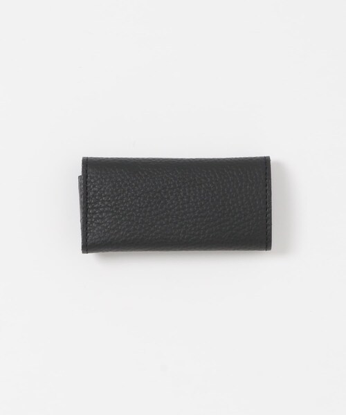 ITEMS URBANRESEARCH（アイテムズ アーバンリサーチ）の「U.O.Leather Key Case（キーケース/キーアクセサリー・メンズ・BLK/ORG・-）」の5枚目の写真