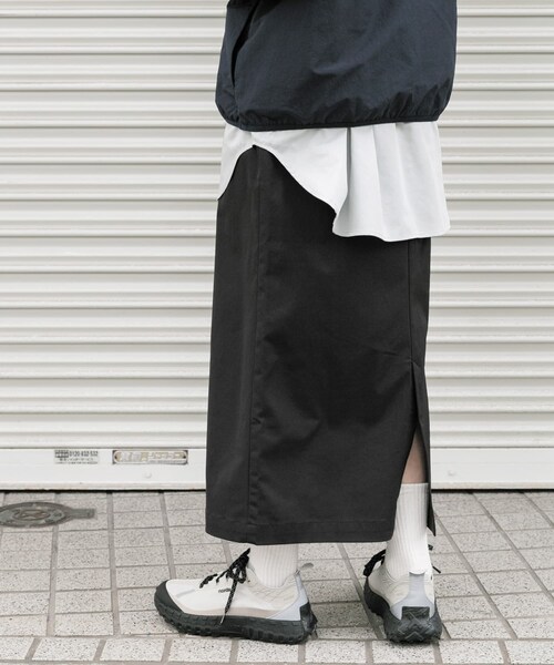 EKAL（エカル）の「SOLOTEX タイトスカート（スカート・レディース・ネイビー/ブラック・One）」の7枚目の写真