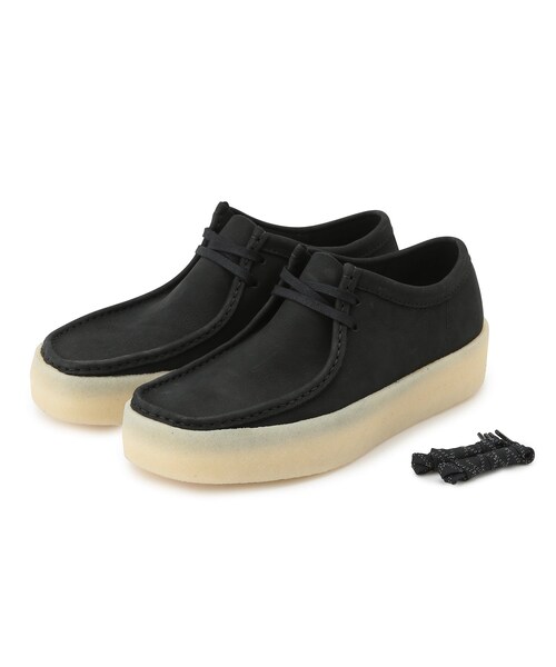 JUNRED（ジュンレッド）の「CLARKS / クラークス　Wallabee Cup ワラビー カップ（モカシン/デッキシューズ・メンズ・ブラック・7.5/8/8.5）」の9枚目の写真