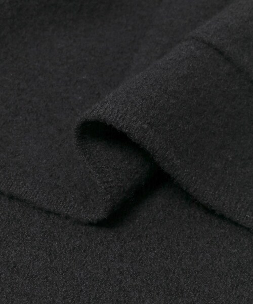 かぐれ（カグレ）の「圧縮ウールショートジャケット（ノーカラージャケット・レディース・GREGE/BLACK・Free）」の15枚目の写真