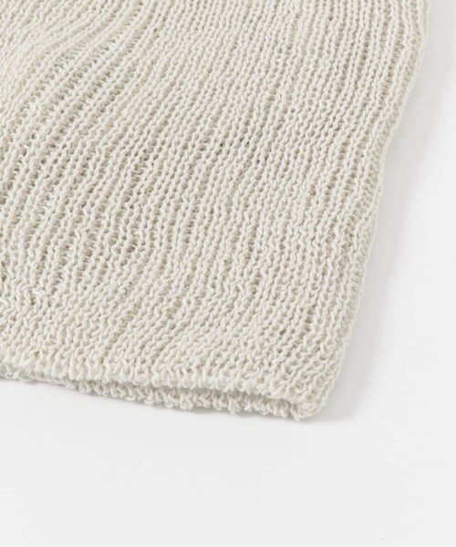 URBAN RESEARCH DOORS（アーバンリサーチドアーズ）の「和紙ビーニー（ニットキャップ/ビーニー・レディース・NATURAL/CHARCOAL・One）」の11枚目の写真