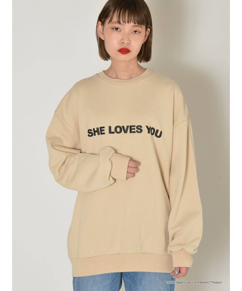 【コラボ】SHE LOVES YOU プルオーバー