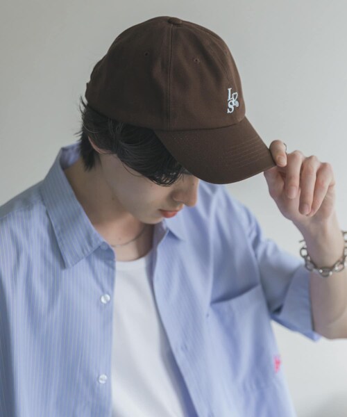 SENSE OF PLACE by URBAN RESEARCH（センスオブプレイスバイアーバンリサーチ）の「『別注』LOVE POP STUDIO×SENSE OF PLACE　キャップ（キャップ・メンズ・BLACK/BROWN/NAVY・One）」の13枚目の写真